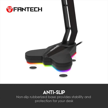 FANTECH AC3001S RGB izhod za Slušalke Stojala Anti-slip In Znanja Je Oteževalne Za Multi-funkcijo Slušalke Stojala za Vroče Slušalke Rack