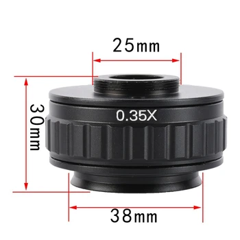 0.35 X Nastavek Objektiva Adapter Poudarek Nastavljiva Kamera Namestitev C Nastavek za Novo Vrsto Trinocular Stereo Mikroskop