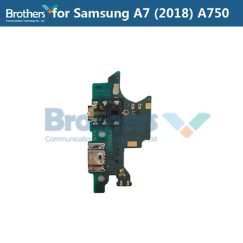 Polnjenje Za Samsung Galaxy A7 2018 A750 A750F USB Polnjenje Dock Flex Kabel SM-A750F SM-A750FN SM-A750G Polnilnik Vrata Telefon Del