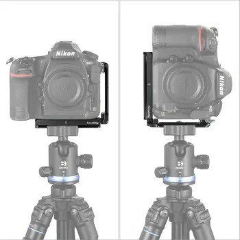 SmallRig Hitro Sprostitev Ploščo, L-Nosilec za Nikon D850 L Ploščo Z Arca Švicarske Tablice za Fotoaparat Fotografiranje 2232