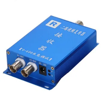 Cctv Kamere 2ch Koaksialni Kabel za Video Signal Multiplexer Adder Video Converter/ Prenos Zaslon Dual Video Multiplexe
