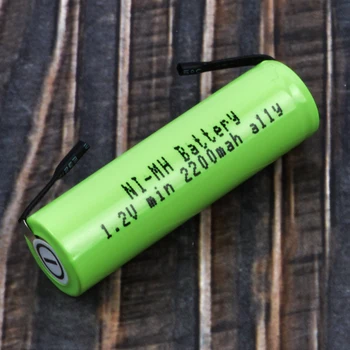 1,2 V AA baterija 2200mah za Philips HQ482 HQ483 HQ485 HQ912 HQ914 HQ915 HQ916 HQ917 HQ988 brivnik britev baterije