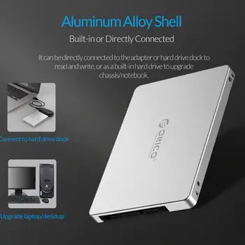 ORICO M2TS Aluminij Zlitine M. 2 SSD Ohišje NGFF, da SATA Pretvornik M. 2 SSD ssd Primeru Ohišje Napajalnik za Namizje