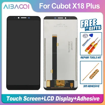 AiBaoQi Novo Izvirno 5.99 Palčni Zaslon na Dotik+2160x1080 LCD-Zaslon Skupščine Zamenjava Za Cubot X18 Plus Android Telefon 8.0