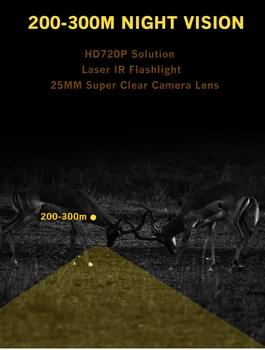Integrirano obliko Megaorei3 Night Vision možnosti za Puško Optične Pogled Teleskop Lovske Kamere NV007 Lahko Posnamete Fotografijo in Video