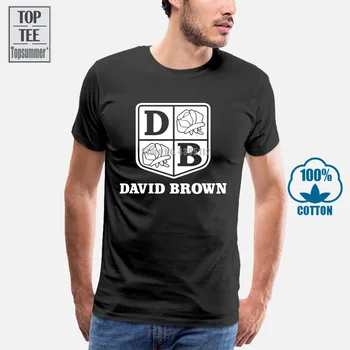 David Brown T-Shirt Poletne Moške Majice Oversize Vroče Prodaje Kul Majice Poletje moška T-Shirt Prevelik Majica s kratkimi rokavi Moški Moški Oblačila