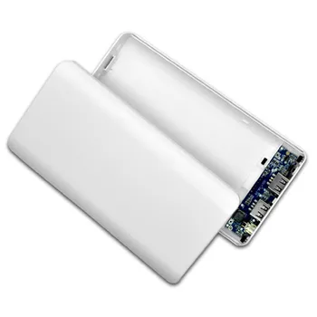 Plastični 8x18650 Portable Power Bank Primeru Zunanje Pomožno Baterijo Lupini Potovalni Paket Polnilnik Polje Za IPhone/Samsung Dual Vrata USB