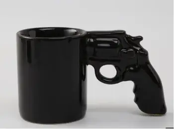 Črni 3D Ustvarjalne Lobanje Vrč iz Keramike Vrč Kave Piti Veliko Vode Pokal za Moške Halloween Darilo 420ml okostje vrč smešno skodelice CL11291