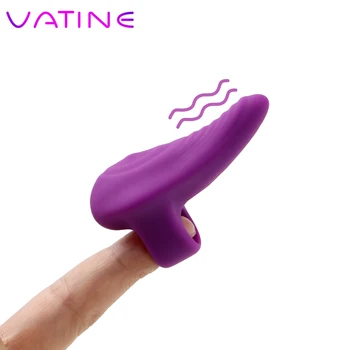 VATINE Vagine, Klitoris Stimulator Vibrator Odraslih, Igrače, Ženska Masturbator Sex Igrače za Nekaj Silikonski Prst Vibrator