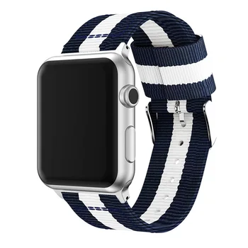 Najlon trak za Apple watch band 44 mm 40 mm iWatch band 42mm 38 mm Trak pasu watchband zapestnica apple gledati serije 6 se 5 4 3