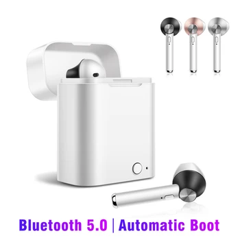 Olhveitra TWS Bluetooth Stereo Slušalke Brezžične Slušalke Teče Šport Bas Slušalke Z Mikrofonom Za Xiaomi Huawei Mobilni Telefon