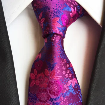 Velik Cvet Moške Vratu Vezi 8 cm Neckties Poroka, Poslovni srajco, Kravato Stranka Darilo Moda Božič dodatki