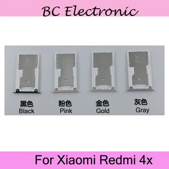 Original Za Xiaomi mi Redmi 4x 4 X Nano Sim+Micro SD Kartico Pladenj Imetnik Režo za Stojalo Nadomestnih Delov Za Xiaomi mi Redmi4x