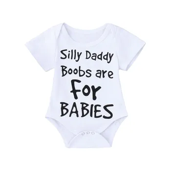 2020 Novorojenega Dojenčka, Malčka Romper Poletje Baby Boy Girl Pismo Tiskanja Romper Jumpsuit Obleke Poletje Obleko Ropa infantil menina