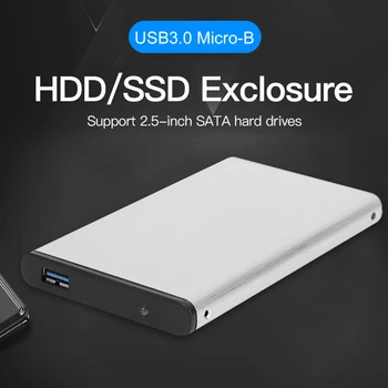 Zunanji Trdi Disk Primeru 2.5 SATA III II I k USB3.0 HDD SSD Ohišje Orodje Brezplačno HD Ohišje Super Hitrost za Windows