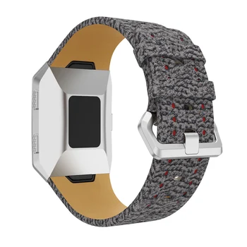 Usnje zamenjava Watch Band Za Fitbit Ionske Dvojno barvo Ure Trak prosti čas zapestnica Watchband Za Fitbit Ionske Manžeta