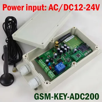 GSM-KLJUČ-ADC200 gsm vrata odpirač / Drsna vrata GSM daljinski upravljalnik / GSM vrata ali vrata za dostop krmilnik / SMS daljinski upravljalnik