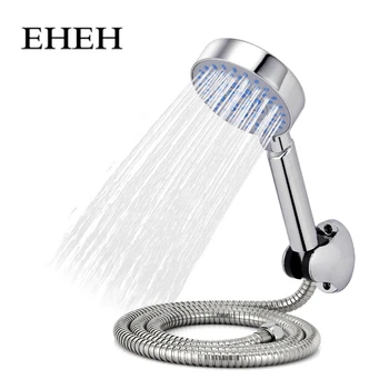 EHEH 5 načini Tuš Glavo iz Kopalnica Chromeplate Ročni Showerhead s cevjo in držalom Več načinov showerhead določa