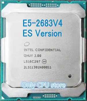 Original Intel Xeon procesor ES Različica QHUY/QHZE E5-2683V4 2.00 GHZ, 16-Jedra 40MB E5-2683 V4 E5 2683 V4 LGA2011-3 E5 2683V4