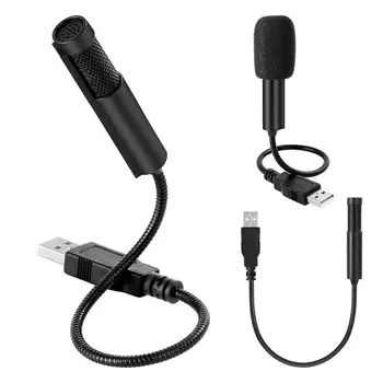 USB Mikrofon Anti-Hrup Nastavljiv Prenosni Avdio Cev Namizni Računalnik Skype Pojejo za Linux, Windows, OS