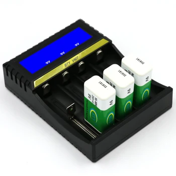 BTY-V407 Polnilnik Baterij Li-ion Življenje Ni-MH baterije za polnjenje Ni-CD Smart Hiter Polnilec za 18650 26650 6F22 9V AA AAA 16340 14500 Baterija Polnilnik