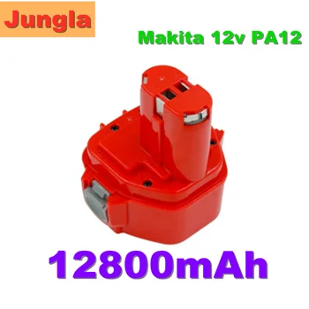 2020 Moč Akumulatorske baterije, 12V 12800mAh Ni-CD za Makita Vaje bateria 1220 1222 1233S PA12 1235B 638347-8-2 192681-5