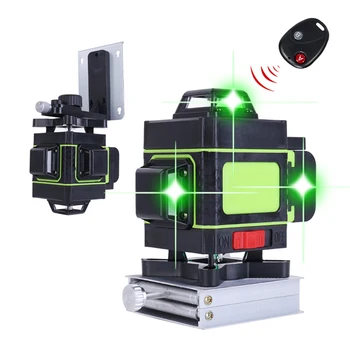 3D/4D Laser Ravni Visoko Precizne Ir Duha Stopnji 12/16 Linije Laser Steno In na Tleh z Dvojnim Namenom Zeleno Luč Laserska Orodja