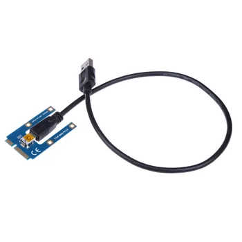 USB 3.0 PCI-E Express 1x to16x Extender Riser Card Adapter za SATA 6Pin Napajalni kabel za Video kartico za bitcoin mining