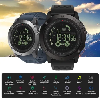 Novo Zeblaze VIBE 3 Vodilne Krepak Smartwatch 33-Mesečni Čas Pripravljenosti 24h Vse Vremenske razmere Spremljanje Pametno Gledati Za IOS In Android