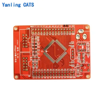 ATmega128 64 AVR Mikrokrmilnik Razvoj Odbor MiniSystem Odbor PCB prazno ploščo za naredi sam, Diy Elektronskih Modul YL-84