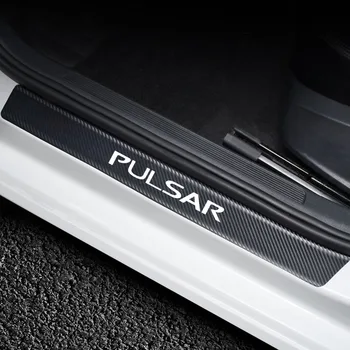 4Pcs Avto Nalepke Za Nissan Pulsar Visoke Kakovosti Izvažajo Ploščo Zaščitnik Dekoracijo Nalepke Nalepke Avto Dodatki Notranjost