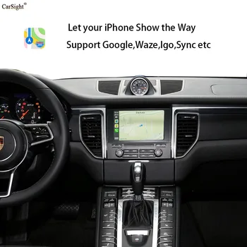 Novo Sprosti Brezžični iPhone CarPlay za Porsche 2017 Cayenne Macan 911 Avto Auto Play Android
