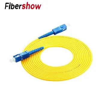 Fiber opticjumper kabel 3M FC-SC Patch Kabel 3.0 MM Simplex Načinu Optičnih Vlaken Kabel UPC SC-SC Optični Skakalec Kabel FC-FC