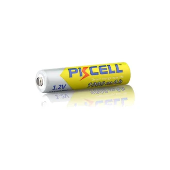 4Pcs PKCELL NIMH AAA, 1,2 V 1000mAh Reachargeable Baterije in 4Pcs PKCELL NIMH AA 1,2 V 2600mAh reachargeable Baterije in 2Pcs polje
