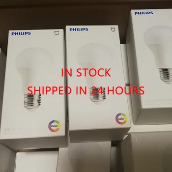 Xiaomi MIjia Philips Smart LED Barva Žarnice Wifi RGB E27 1600 milijonov Barv Smart Svetlobe App Brezžični Nadzor Pametni Dom Lučka