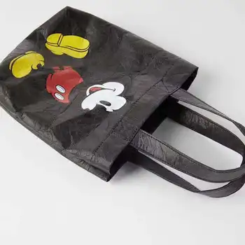 Disney Mickey mouse canves lady torba ženske torbici Visoka zmogljivost risanka nakupovalna torba