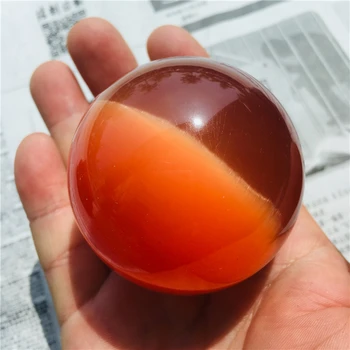 4-10 cm Naravni red cat eye kristalno kroglo vedeževanje energije kamen žogo fotografija dekorativni žogo