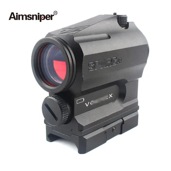 Taktično SPARC 1X22 Red Dot Sight Lov Vort Optični Collimator Pogled Fit 20 mm Železniškega Gori Riflescope Za Airsoft Pištolo orožje