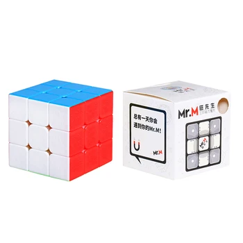 Promo Sengso Gospod M 3x3x3 Magnetni Magic Cube Stickerless Puzzle Strokovno Shengshou Magneti 3x3 Hitrost Cubo Mgaico Igrače za Otroka