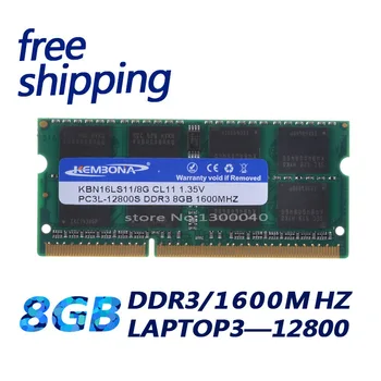 KEMBONA računalnik Laptop Memory DDR3L DDR3 8GB 1600MHz PC3-12800 1.35 V KBN16LS11/8 Non-ECC CL11 SODIMM Intel Pomnilnika Ram