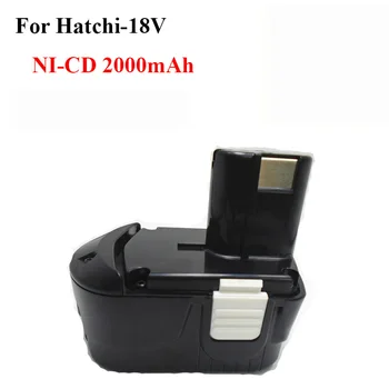 Električno orodje zamenjava baterije 2/3.0 Ah 18V NI-CD za Hitachi Vrtalnik: EB1820 EB1812 EB1814 BCC1815 EB1830H EB1833X EB18B DS18DVF3