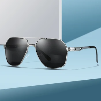 Klasična Polarizirana sončna Očala Za Moške blagovne Znamke, Oblikovanje Kovin Vožnjo sončna Očala Ženske Modni UV400 Odtenki Oculos de sol hombre