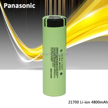 Panasonic NCR21700T 21700 Akumulatorsko Baterijo 3,7 V 4800mAh Visoko zmogljiva Litijeva Baterija za Svetilko AGV akumulatorjev