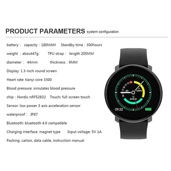 Pametno Gledati M31 Polno Sn Pritisnite Ip67 Nepremočljiva Več Športnih Način Diy Smart Watch Face za Android in Ios