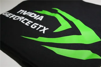 Intel Nvidia Moški majica s kratkimi rokavi Geforce GTX igra moški T-shirt camisetas Računalniških perifernih naprav modna novost vrhovi Tees mens kul smešno