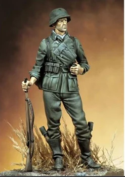 1/18 90 MM Wehrmacht bojevnik stojalo 90 mm igrača Smolo Model Miniature smolo slika Unassembly Unpainted