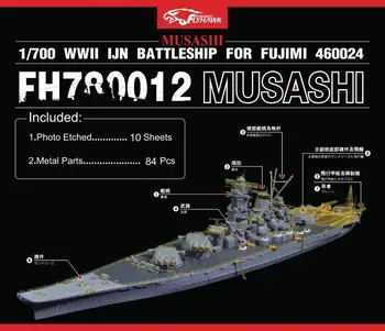 Flyhawk 780012 1/700 IJN Musashi za Fujimi vrh kakovosti