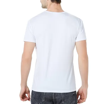 Nov Prihod 2019 Moški Modni zabavne majice T-Shirt Kratek Rokav Tee Hipster Kul Design, Vrhovi moški velikosti 4XL