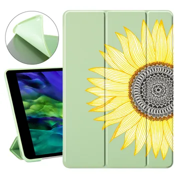 Srčkan Sončnično Ohišje Za ipad 8. Generacije Primeru Za 11in iPad Pro 2020 Primeru ipad Mini 1 2 3 4 5 Funda Za ipad Zraka 4 2 3 Pokrov