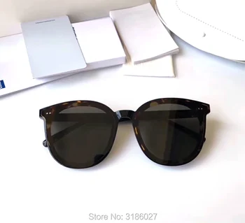 2020 korejski SOLO blagovno znamko Star Priljubljena Modna sončna Očala Ženske Krog Okvir sončna očala Moških Nežen sončna Očala Luksuzni Paket